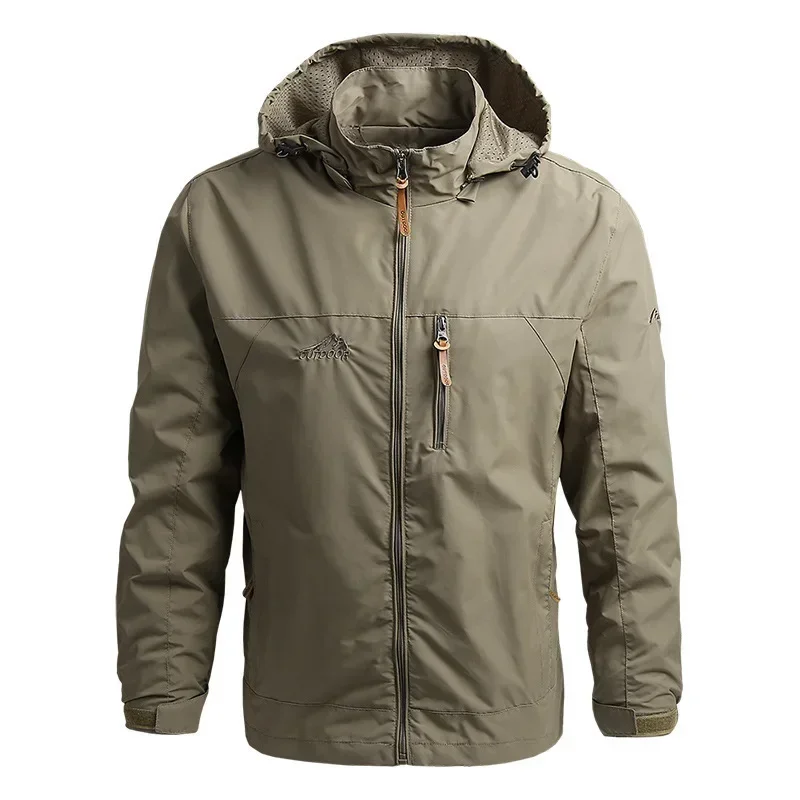 Autumn Winter Windbreaker Male Waterproof Field Jackets Hiking Camping Coat Casual Baseball Jacket Fishing Outerwear Man Clothes - Image 4
