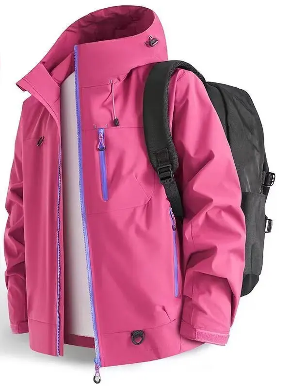 2025 New Men's And Women's Outdoor Casual Thickened Windproof And Waterproof Jacket Coat for Spring Autumn Winter - Image 4